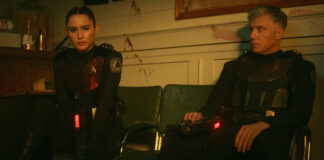 Preview: “Hegemonie” (“Star Trek: Strange New Worlds”, 2×10) La'an (Christina Chong) und Chris (Anson Mount) in "Hegomony". (Paramount+)