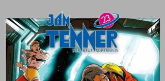 Rezension: “Jan Tenner – Der neue Superheld 23: Botschaft von Medusa” Jan Tenner 23, © 2021 KIDDINX Studios GmbH, Berlin