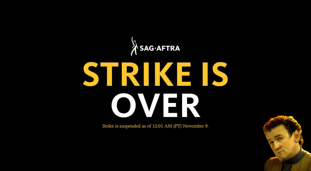 SAG AFTRA strike is over