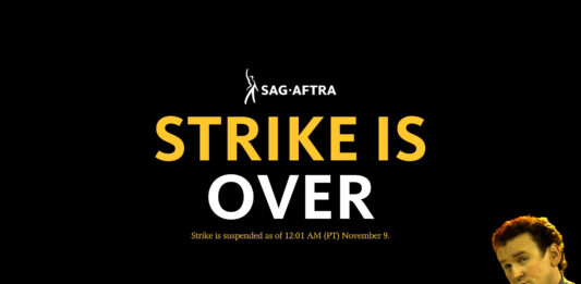 SAG AFTRA strike is over