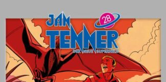 Rezension: “Jan Tenner – Der neue Superheld 28: Rätsel der Rotwelt” Jan Tenner 28 Cover, © 2024 KIDDINX Studios GmbH, Berlin