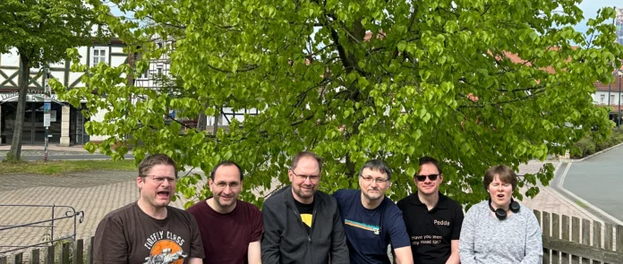 Trekkies auf 'nem Usertreffen 2024. Hashtag #nerds Trekkies auf 'nem Usertreffen 2024. Hashtag #nerds