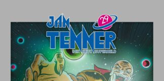 Rezension: “Jan Tenner – Der neue Superheld 29: Allianz des Schreckens” Jan Tenner 29 Cover, © 2024 KIDDINX Studios GmbH, Berlin