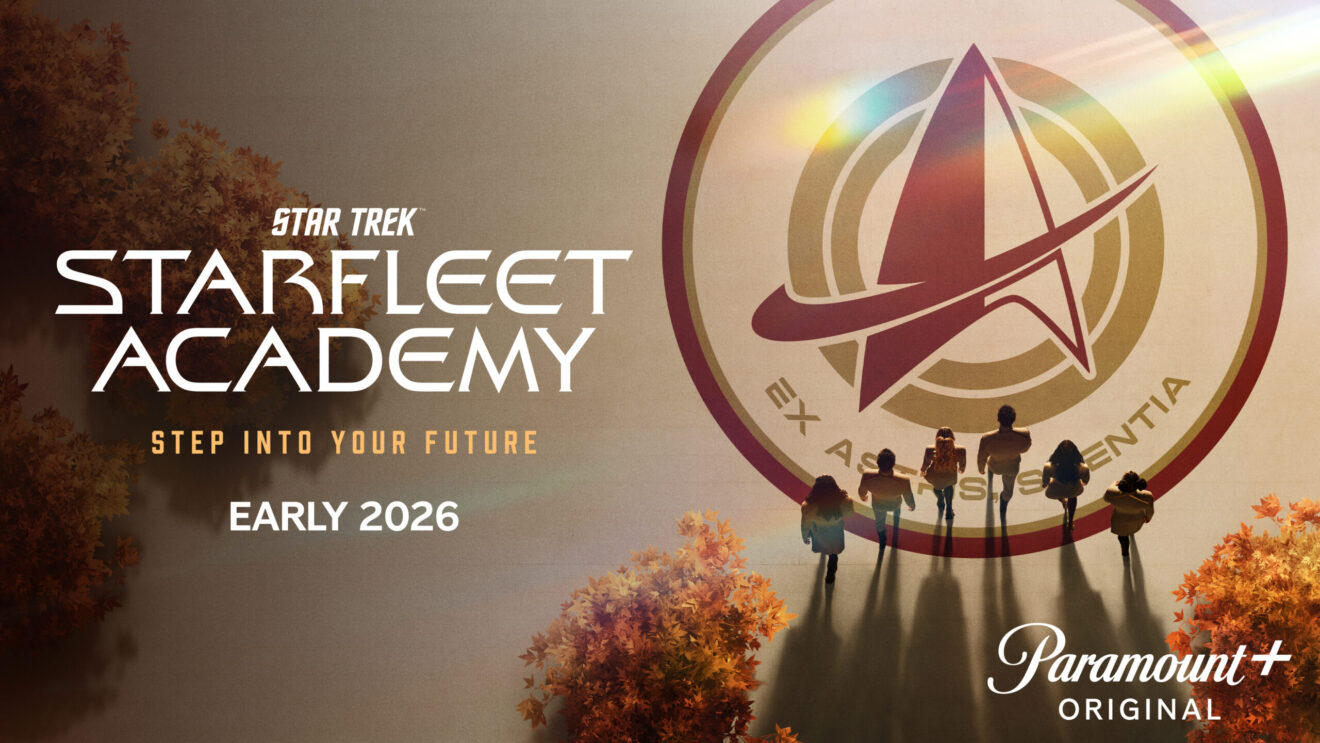 Poster-Grafik für "Star Trek: Starfleet Academy" (Copyright: Paramount)