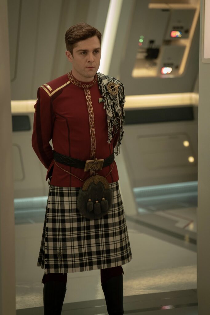 Kurzrezension: "Star Trek: Strange New Worlds" 3x10 - "New Life and New Civilizations" 3 Scotty in "New Life And New Civilizations" (Photo: Marni Grossman/Paramount+)