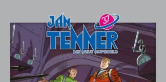 Rezension: “Jan Tenner – Der neue Superheld 37: Odyssee ins Unbekannte” Jan Tenner 37 Cover, © 2025 KIDDINX Studios GmbH, Berlin