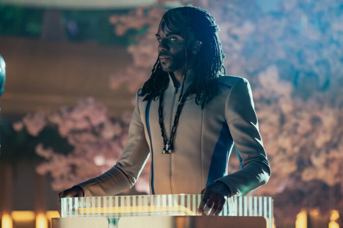 Kraag in "Vox in Excelso" (Photo: Brooke Palmer/Paramount+)