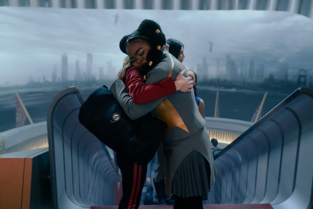 Vorzeitige Absetzung: "Star Trek: Starfleet Academy" konnte nicht überzeugen 4 Lythe und SAM in "Ko'Zeine" (Photo: Michael Gibson/Paramount+)