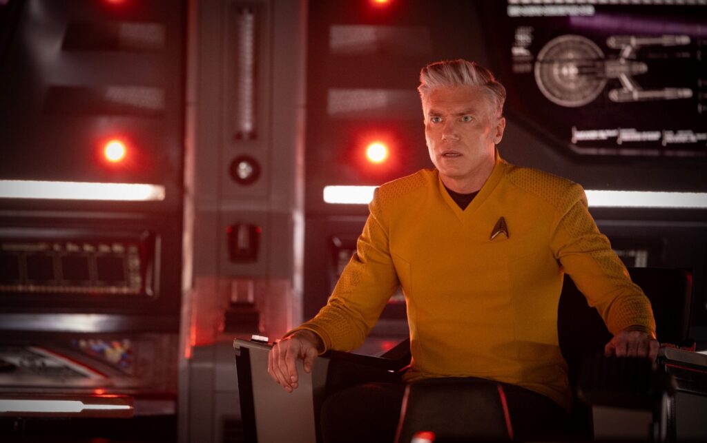Kurzrezension "Star Trek: Strange New Worlds" - 4x01 "Valles Marineris" 3 Pike in "Valles Marineris" (Photo: Jan Thijs/Paramount+)
