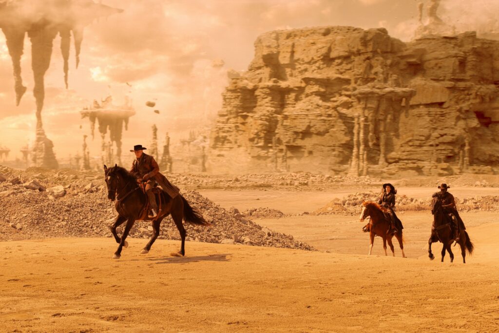 Kurzrezension "Star Trek: Strange New Worlds" - 4x01 "Valles Marineris" 1 Pike, Noonien-Singh und M'Benga in "Valles Marineris" (Photo: Jan Thijs/Paramount+)