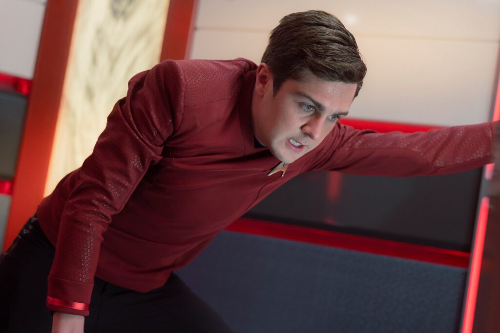 Kurzrezension: "Star Trek: Strange New Worlds" - 4x06 "Off-Hour" 2 Scott in "Off-Hour" (Photo: Jan Thijs/Paramount+)