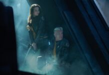 Rezension: “Strange New Worlds 4×08 – Verhältnismäßigkeiten” Chin-Riley und Pike in "Orders of Magnitude" (Photo: Jan Thijs/Paramount+)